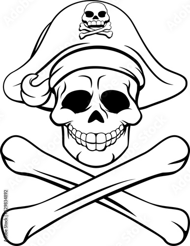 Skull and Crossbones Pirate...