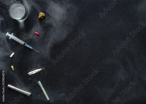 Foto Drogue arrière-plan
