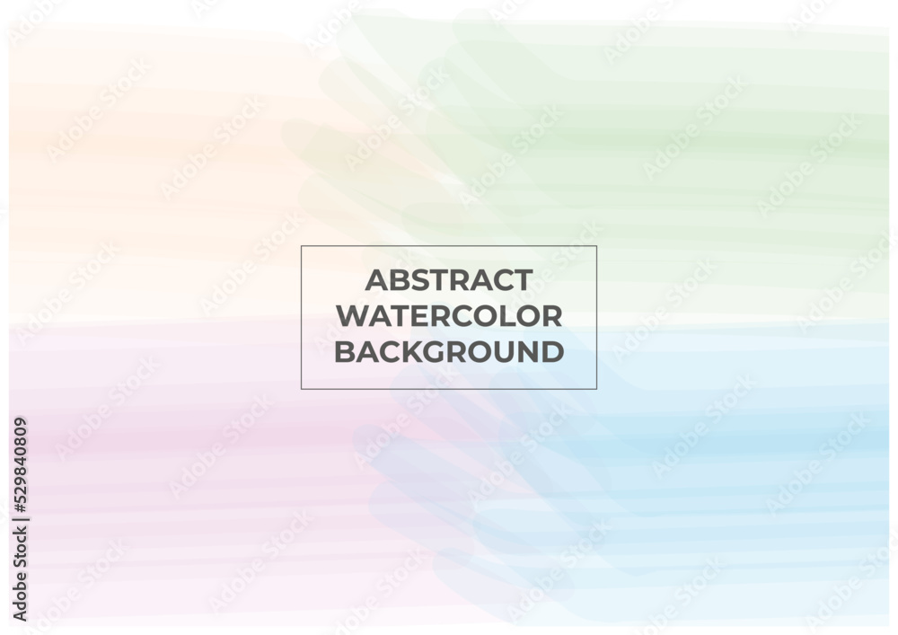 Obraz premium abstract rainbow water color background