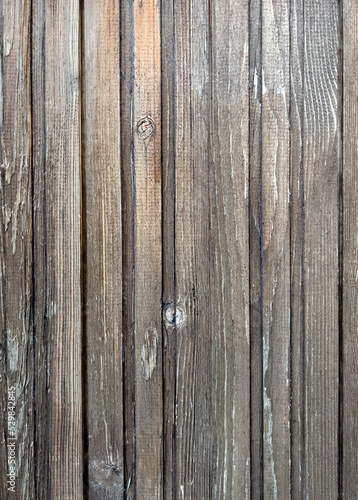 Wood texture background. Vertical grey wooden planks.