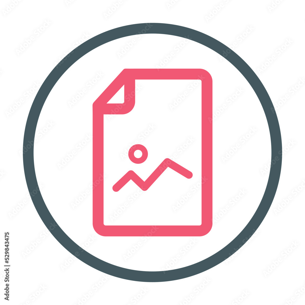 Picture file vector icon Picture file vector icon