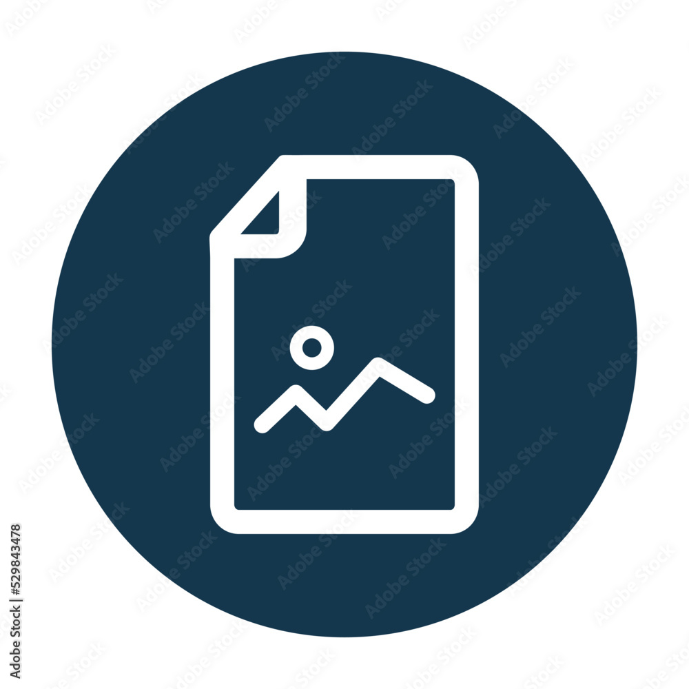 Picture file vector icon Picture file vector icon
