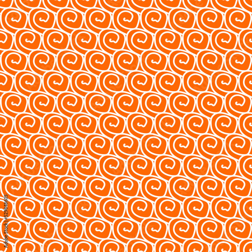 Orange abstract vector repeats seamless pattern geometric background  photo