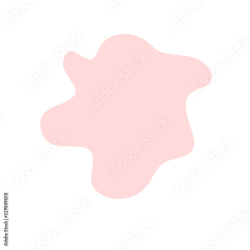Modern Irregular Line Blob Shape background