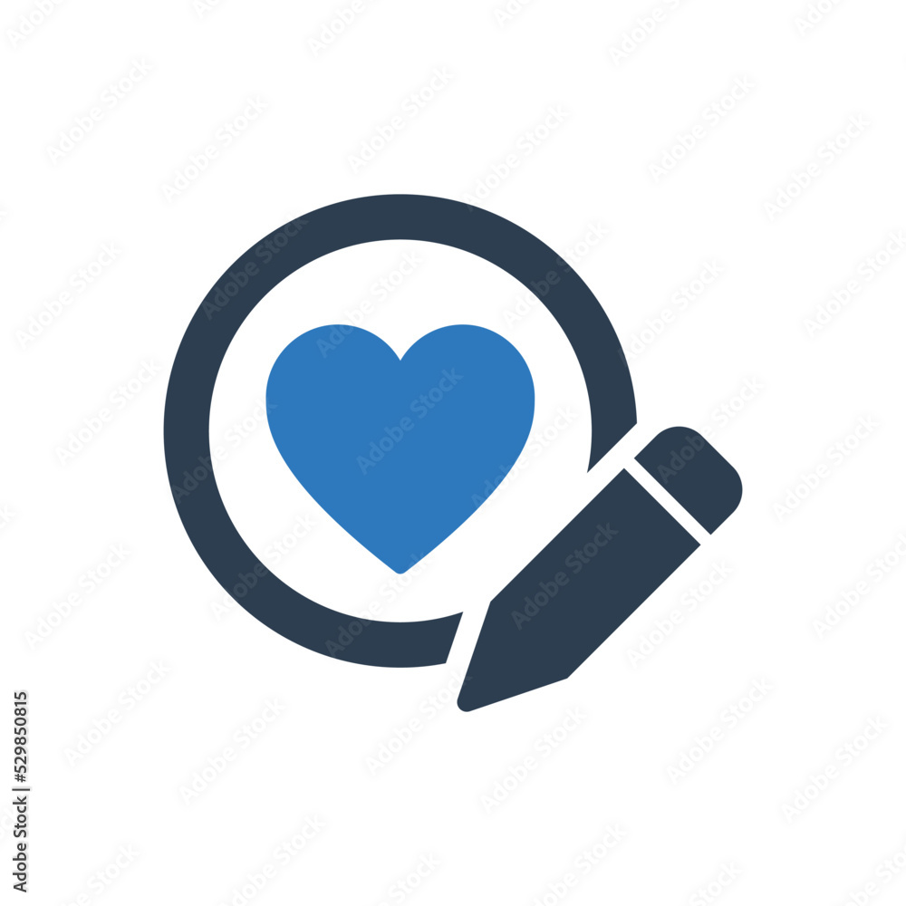 Love Edit Icon Love Edit Icon