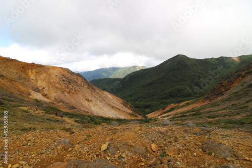 2022年9月の栃木県の茶臼岳の登山