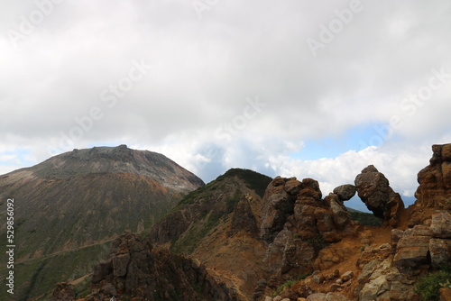 2022年9月の栃木県の茶臼岳の登山