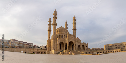 Heydar Aliyev mosque (Heydar Mascidi). Baku city, Azerbaijan. photo