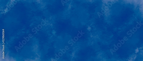 dark blue smoke background, navy blue watercolor and paper texture. beautiful dark gradient hand drawn by brush grunge background. watercolor wash aqua painted texture close up, grungy design. © Aquarium