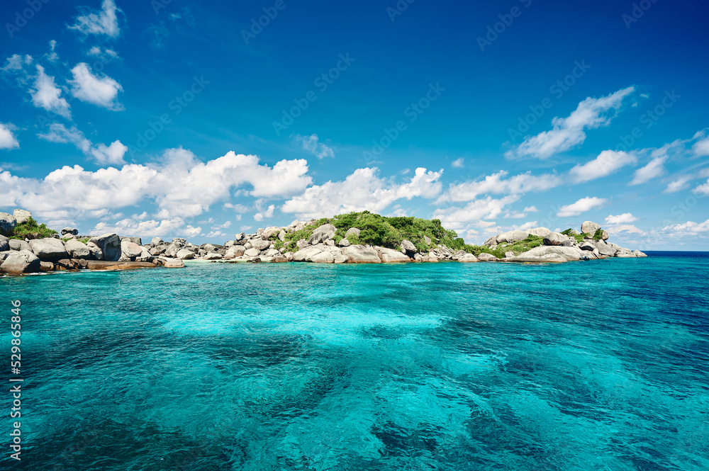 Naklejka premium The landscape of Similan Islands, Thailand