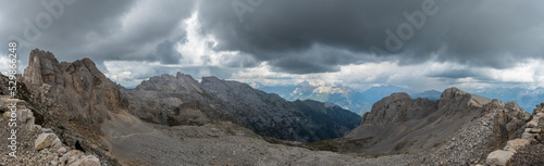 Ausblicke vom Rifugio Torre die Pisa, Latemar