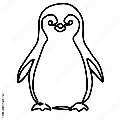 Tapety artystyczne penguin