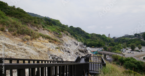 Huangxi hot spring recreation area in Yangmingshan national park photo