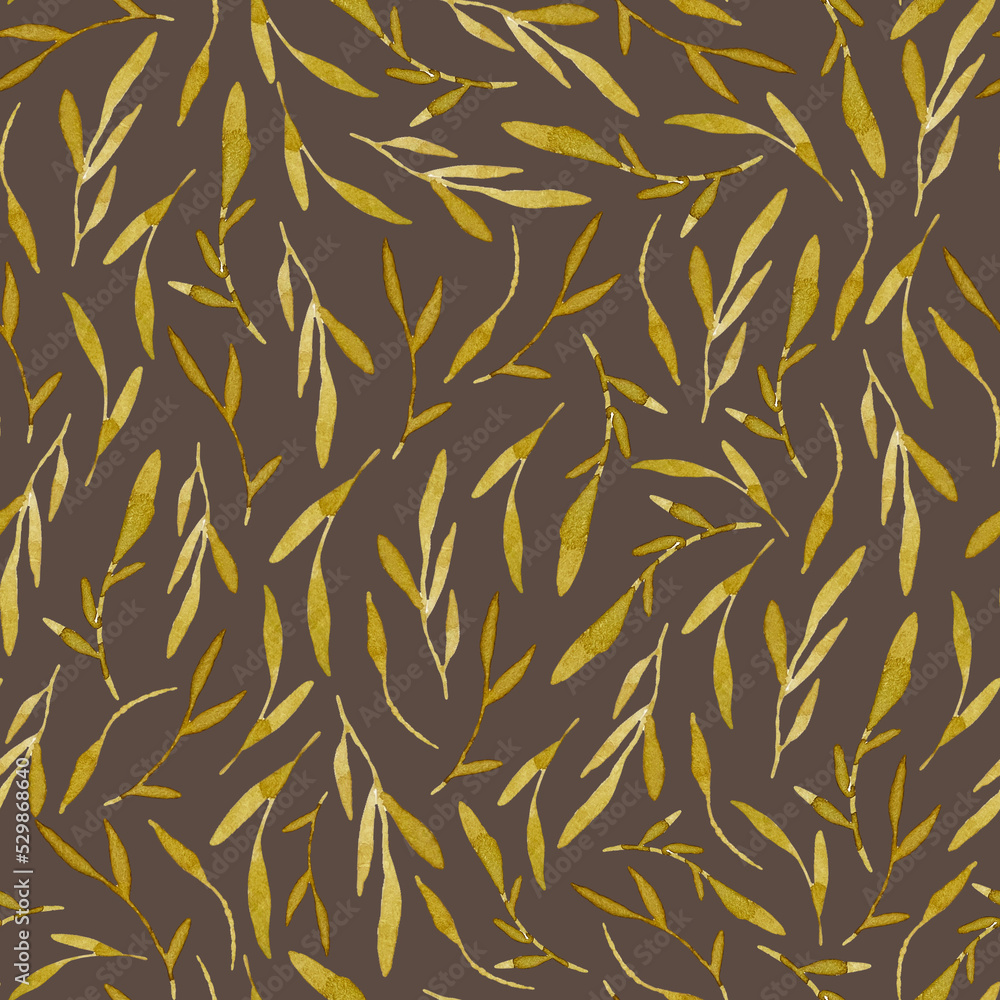 seamless leaves pattern seamless leaves pattern