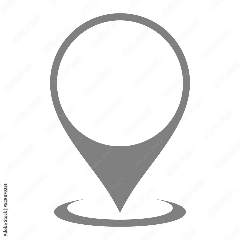 Location Icon Symbol for, Website, Brochure, Poster, App and Graphic ...
