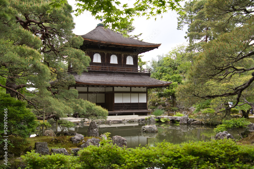 A view of the Silver Pavilion inside Ginkaku-Ji Temple. Kyoto Japan
A view of the Silver Pavilion inside Ginkaku-Ji Temple. Kyoto Japan