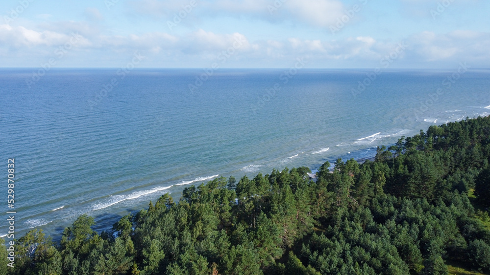 Ostesseküste bei Jurkalne in Lettland, Latvija