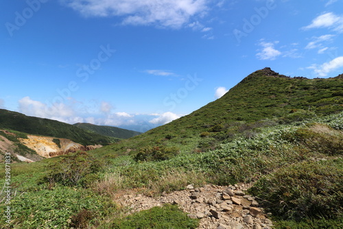 2022年9月の栃木県の茶臼岳の登山