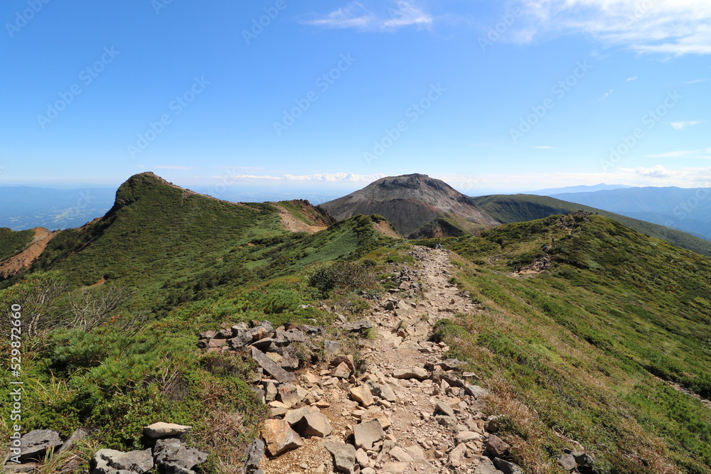 2022年9月の栃木県の茶臼岳の登山