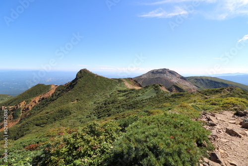 2022年9月の栃木県の茶臼岳の登山