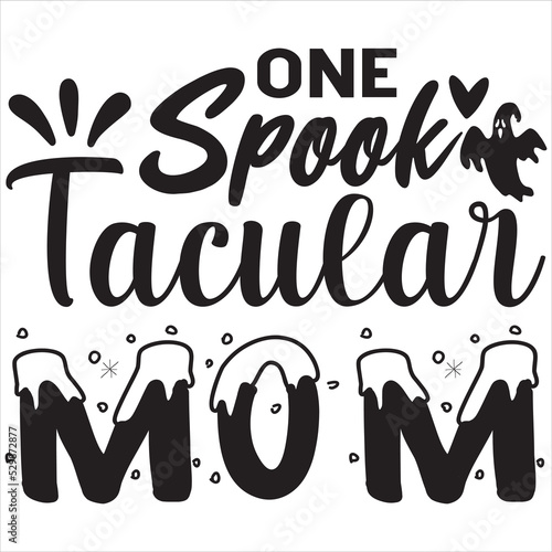 One spook tacular mom