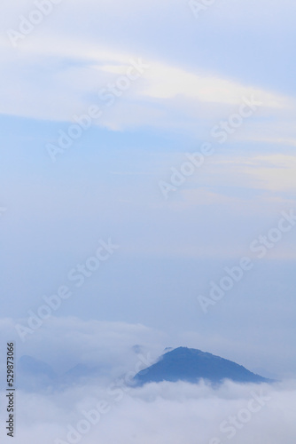cloud sea of baihua mountain of Beijing China © Wei