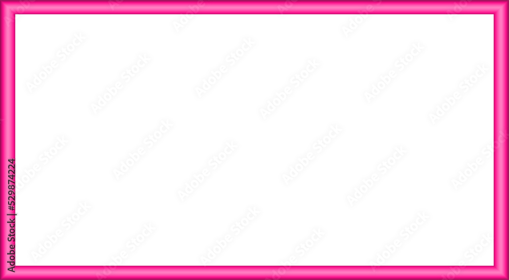 Red shiny frame Rectangle decorative design element Vertical or horizontal picture frame illustration Red shiny frame Rectangle decorative design element Vertical or horizontal picture frame illustration