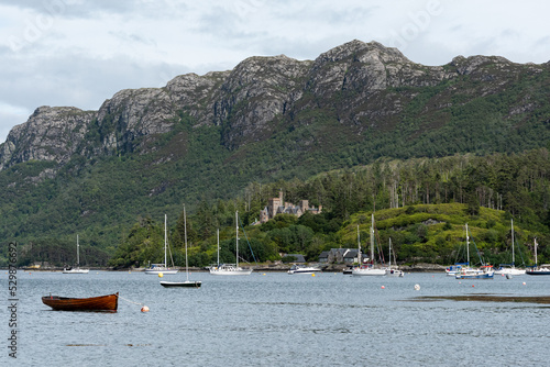 Duncraig Castle in Plockton Scotland