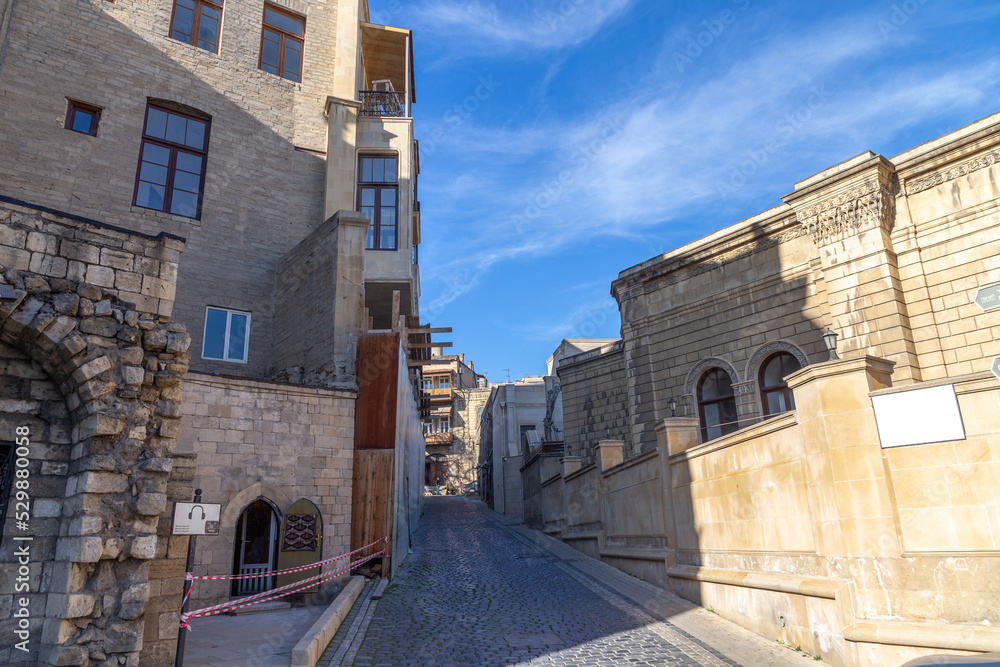 Icheri Sheher (old town). Baku city, Azerbaijan.