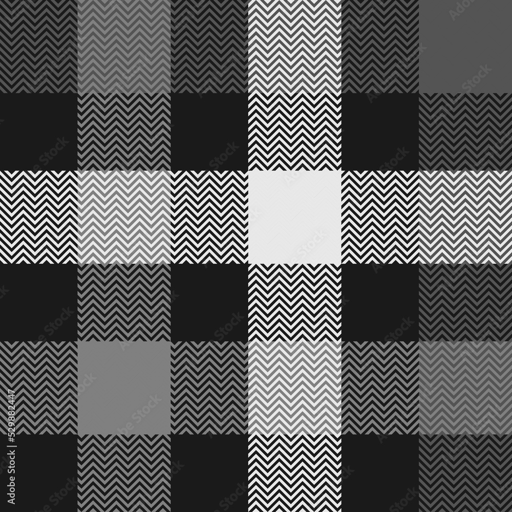 Black and white plaid seamless pattern. Black and white plaid seamless pattern.