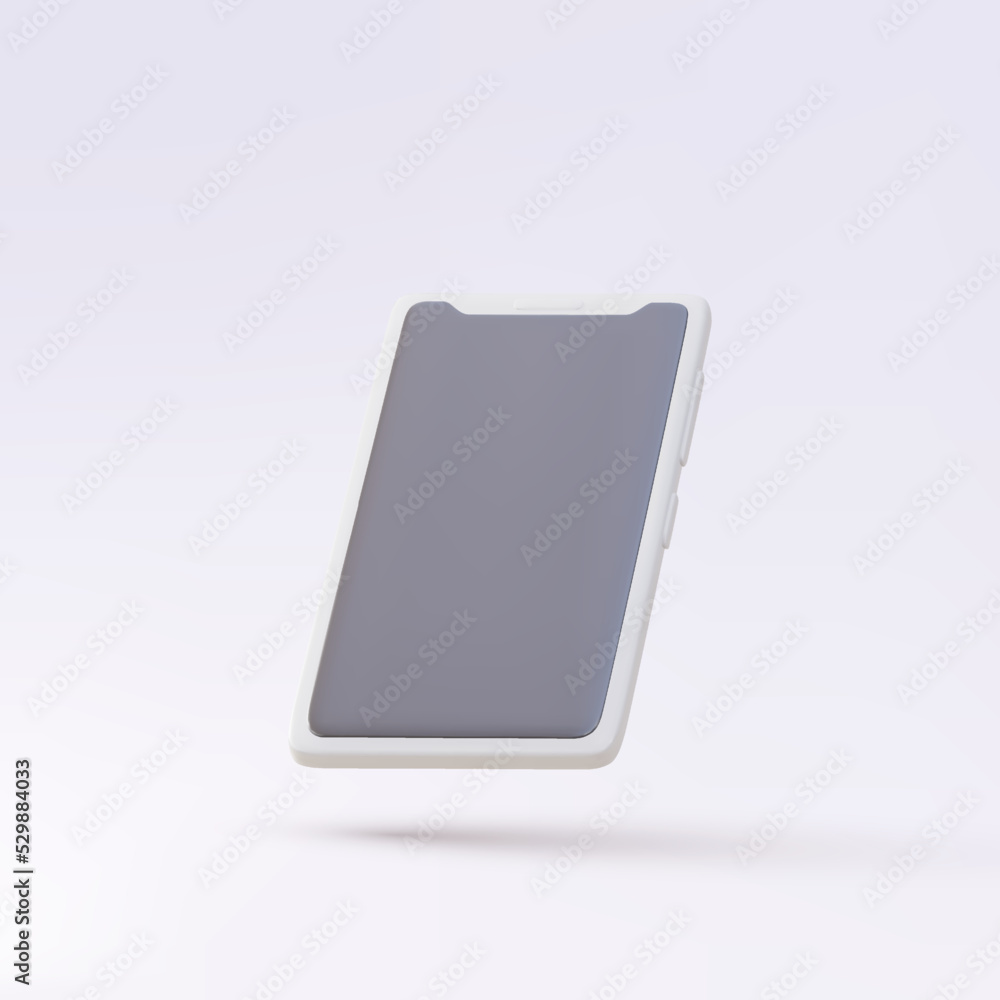 3d Realistic smartphone. Vector illustration 3d Realistic smartphone. Vector illustration