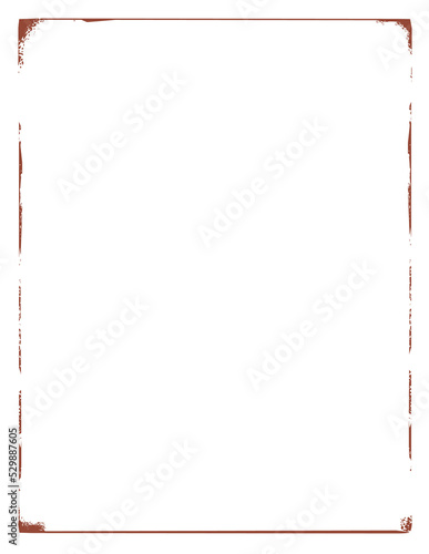 red frame for text or object seasonal holiday weathered