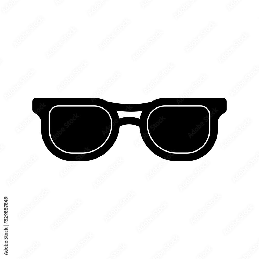 glasses icon. vector illustration glasses icon. vector illustration