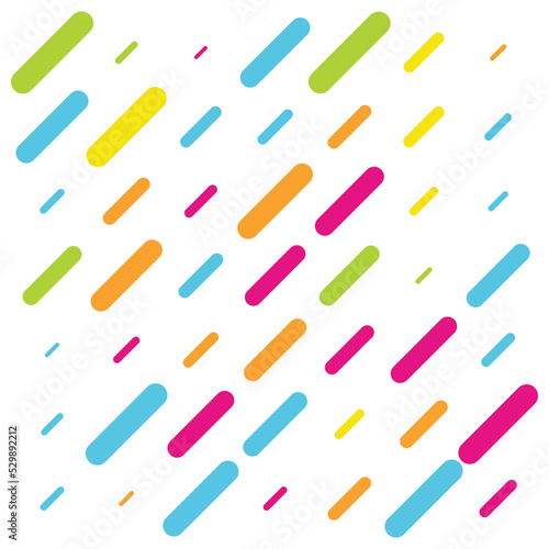 Abstract colorful lines, halftone pattern background. Vector illustration.