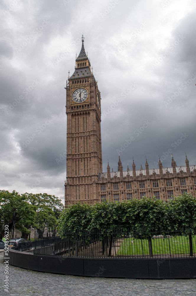 Obraz premium Famous London Tower of Big Ben with clock
