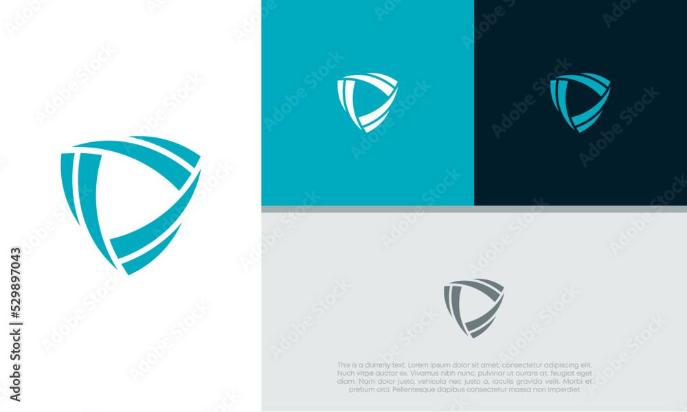 Innovative high tech logo template. Template label for blockchain technology. Technology Logo. Innovative high tech logo template. Template label for blockchain technology. Technology Logo.