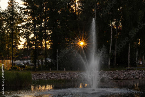 View from Forsvik, Sweden. photo