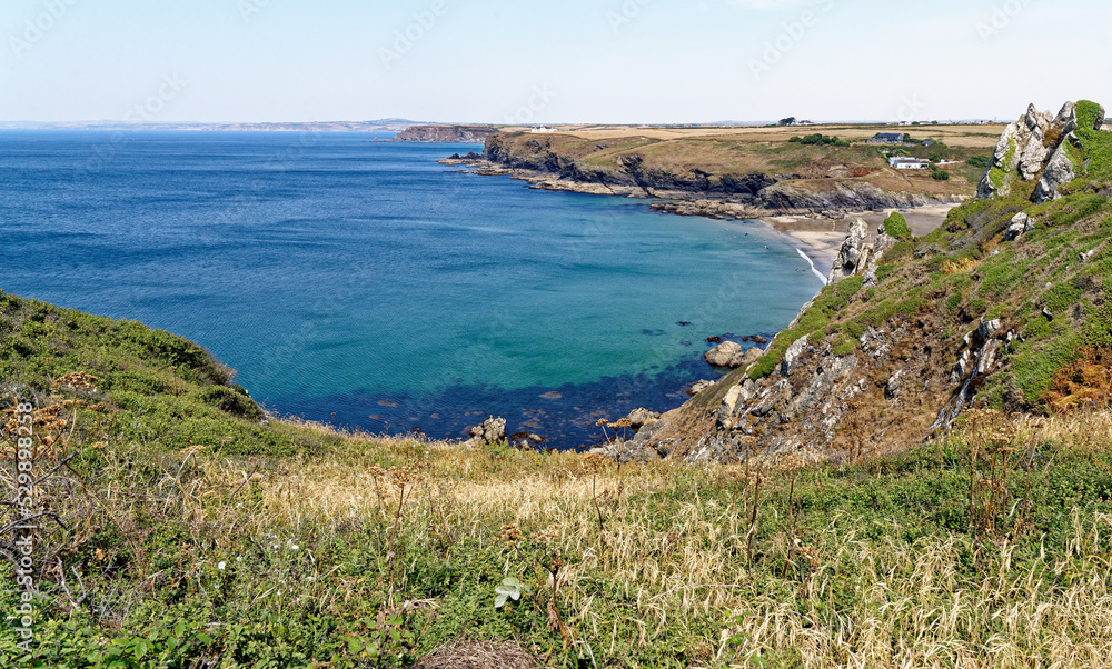 Coastline near Mullion Cove - Cornwall - England Coastline near Mullion Cove - Cornwall - England
