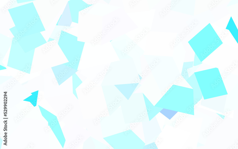 Obraz premium Light BLUE vector pattern with random forms.