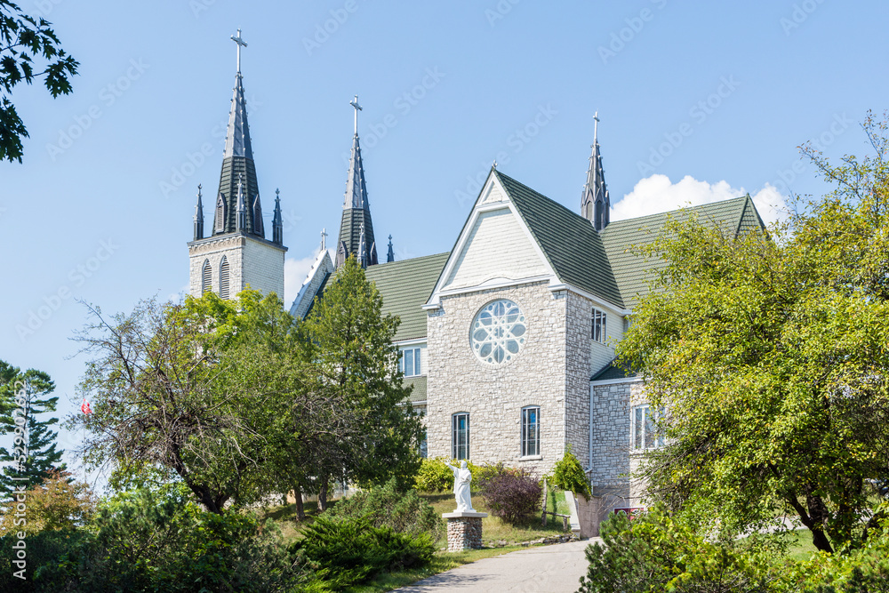 Martyrs' Shrine Catholic church in Midland, Ontario, Canada