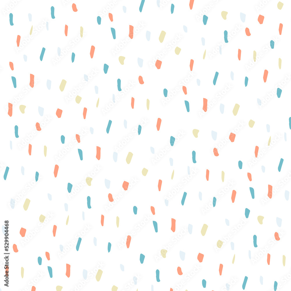 Abstract hand drawn pattern. Background with decorative shapes in doodle style Abstract hand drawn pattern. Background with decorative shapes in doodle style