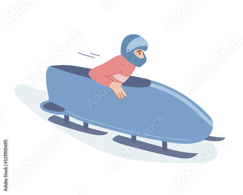 Fotografiet Bobsleigh competition