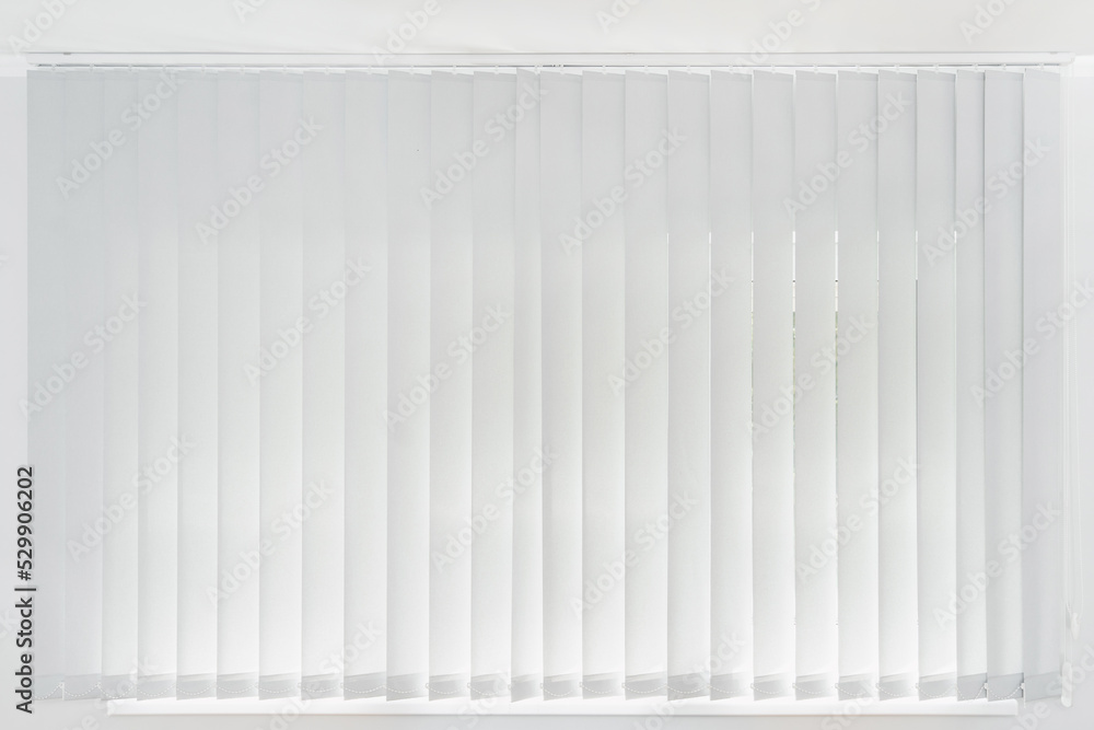 white and new vertical fabric jalousie in room white and new vertical fabric jalousie in room