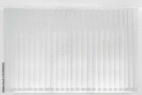 Wallpaper Mural white and new vertical fabric jalousie in room Torontodigital.ca