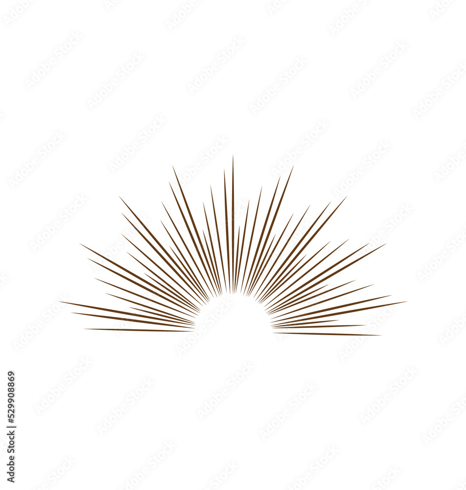 Sunburst frames in retro style on light background. Starburst label. Light banner. Line vector. Vector logo template. Vintage sunburst. Sunburst frames in retro style on light background. Starburst label. Light banner. Line vector. Vector logo template. Vintage sunburst.