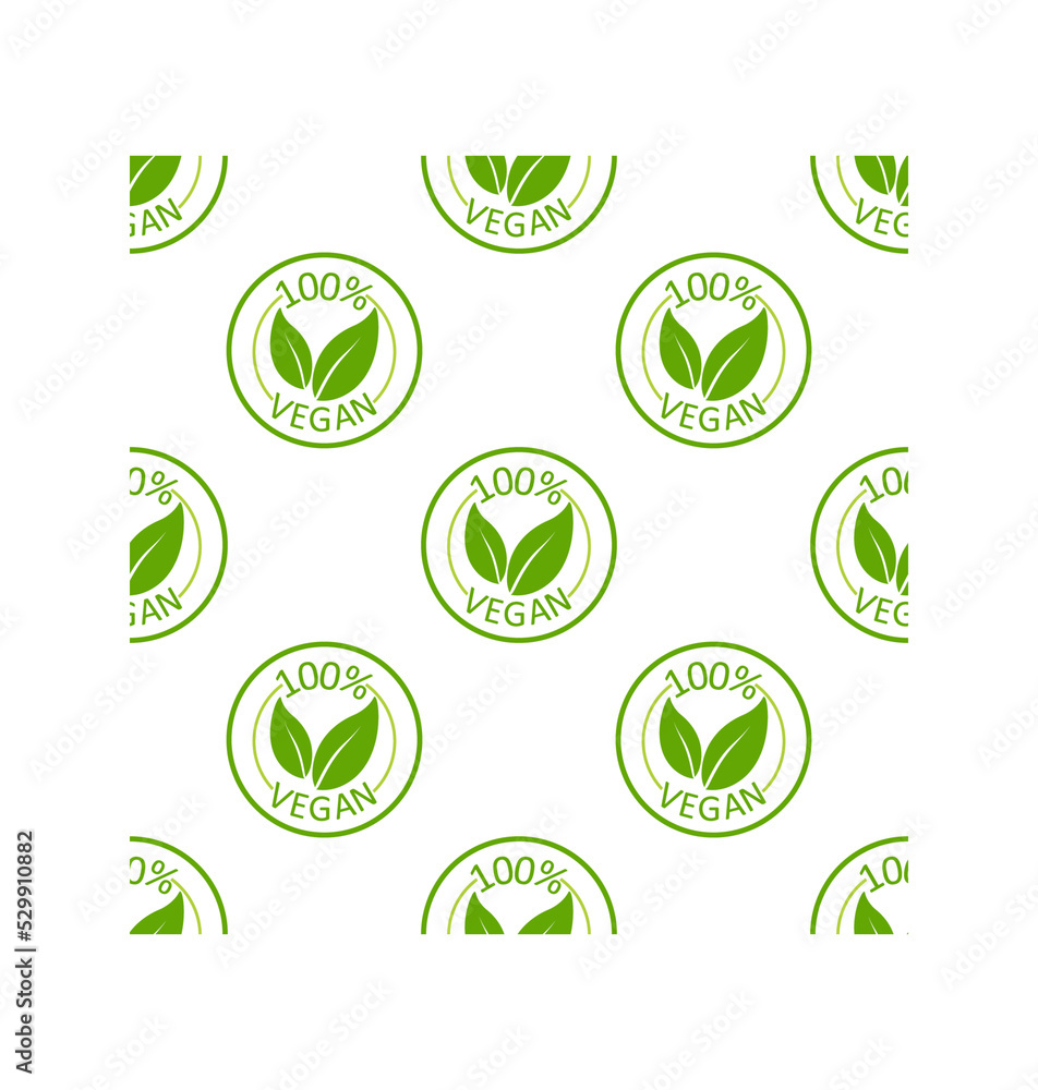 Vegan emblem pattern. Vegan, great design for any purposes. Eco friendly vector illustration. Natural product. Vector icon design Vegan emblem pattern. Vegan, great design for any purposes. Eco friendly vector illustration. Natural product. Vector icon design