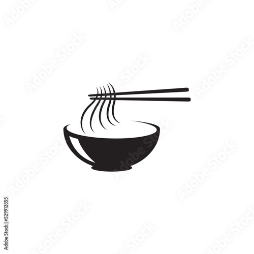 bowl icon logo vector design template