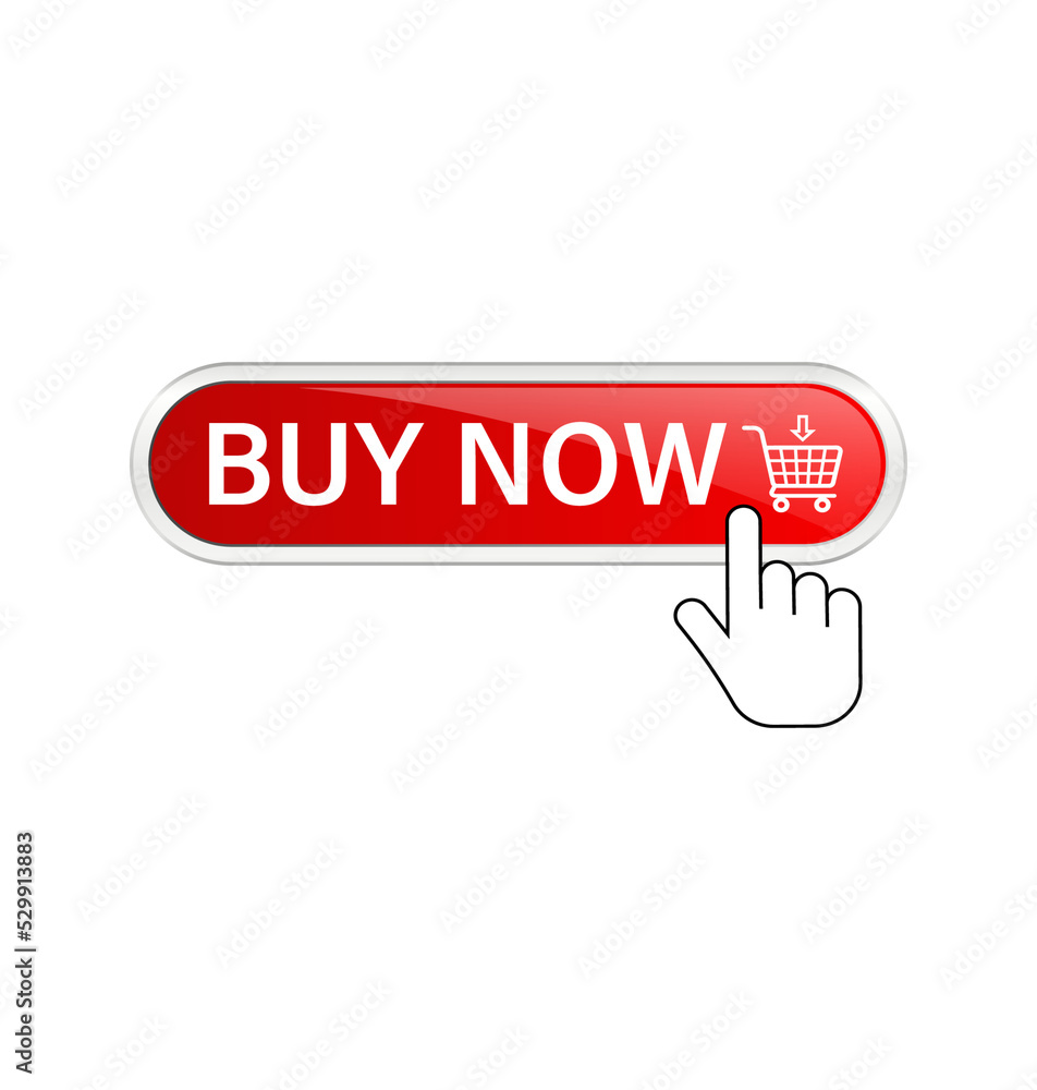 Buy now, great design for any purposes. Illustration, vector. Vector background. Hand click icon. Buy now, great design for any purposes. Illustration, vector. Vector background. Hand click icon.