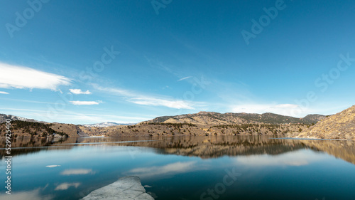 Colorado Mountains over the Lake