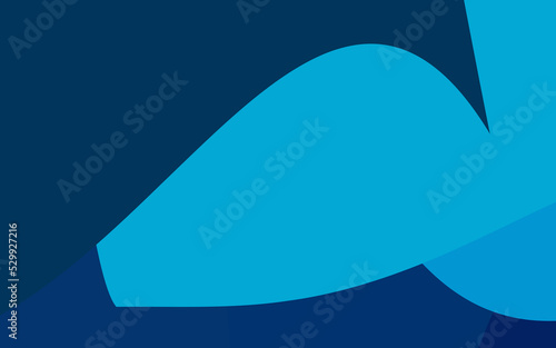 Light BLUE vector Lowpoly Background with copy-space. Used opacity mask.